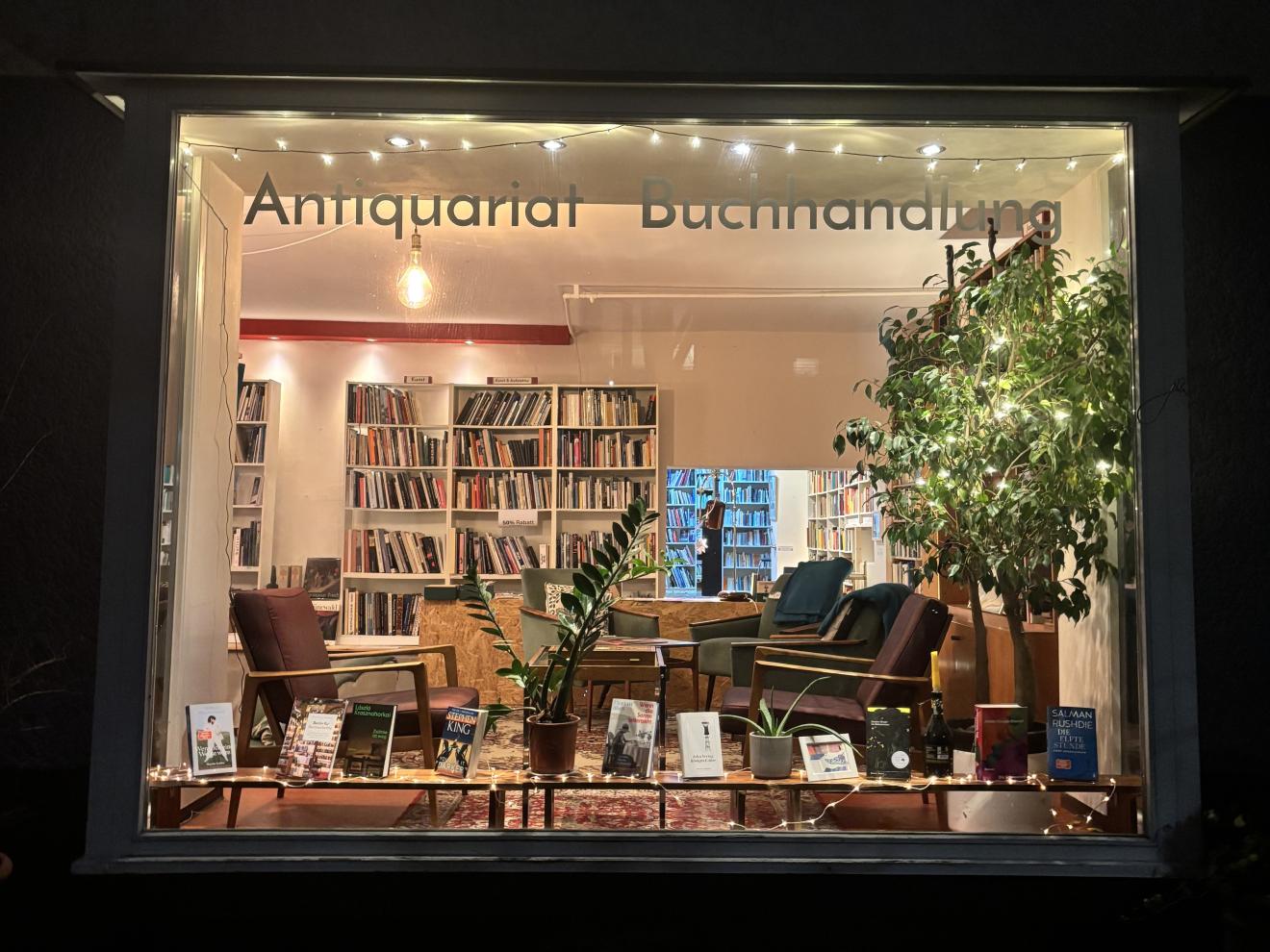Schaufenster abends